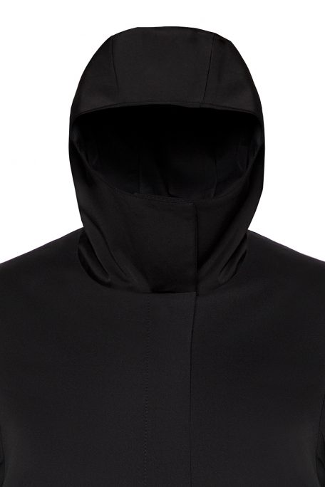 Coatally The Protectally Collar-Hood detail